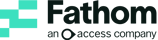 Fathom Logo Access Red Lockup
